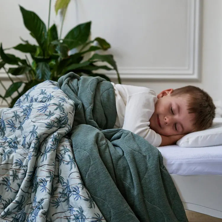 Bamboo Jersey Large Quilted Cozy Blank-Coco Beach