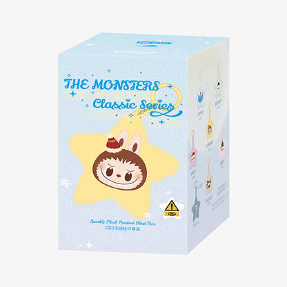 THE MONSTERS LABUBU Classic Series-Sparkly Plush Pendant Blind Box