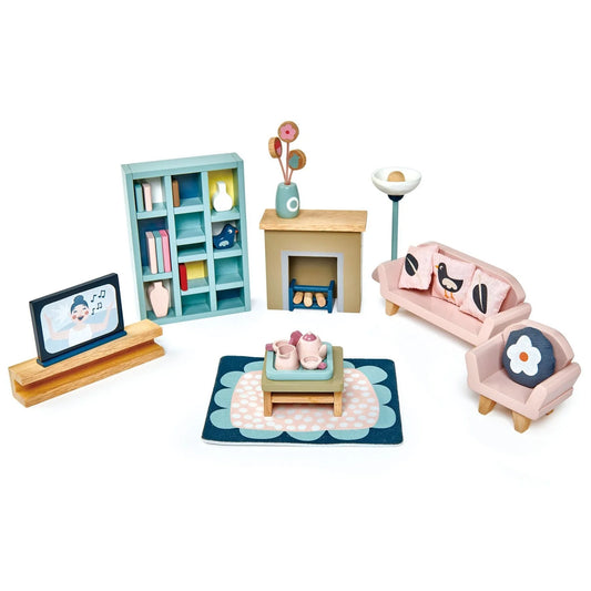 Dolls House Sitting Room Furniture - Hello Kids Baby Store