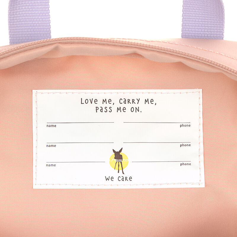 Lassig - Happy Fruits - Mini Square Backpack - Cherry Peach - Hello Kids Baby Store
