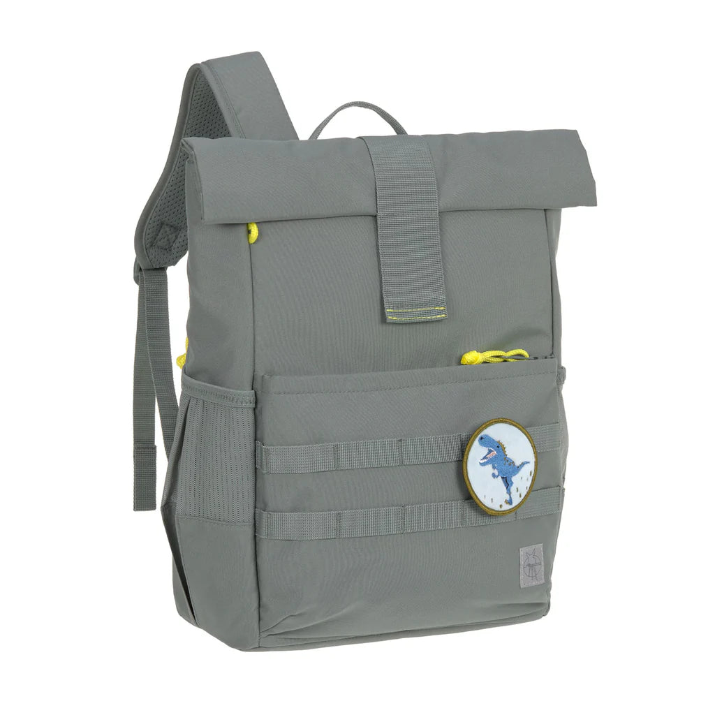 Lassig - 4kids - Medium Rolltop Backpack-Green - Hello Kids Baby Store
