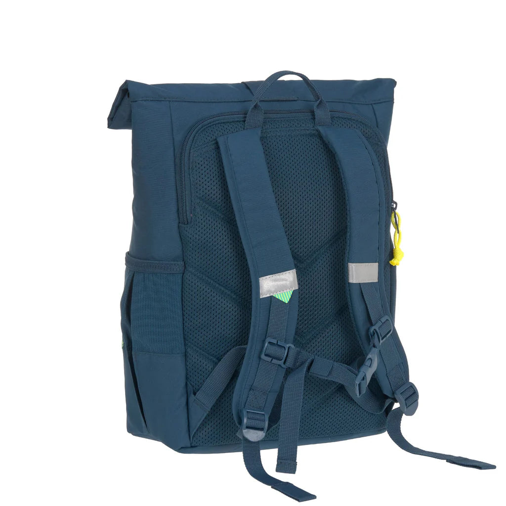 Lassig - 4kids - Medium Rolltop Backpack-Green - Hello Kids Baby Store
