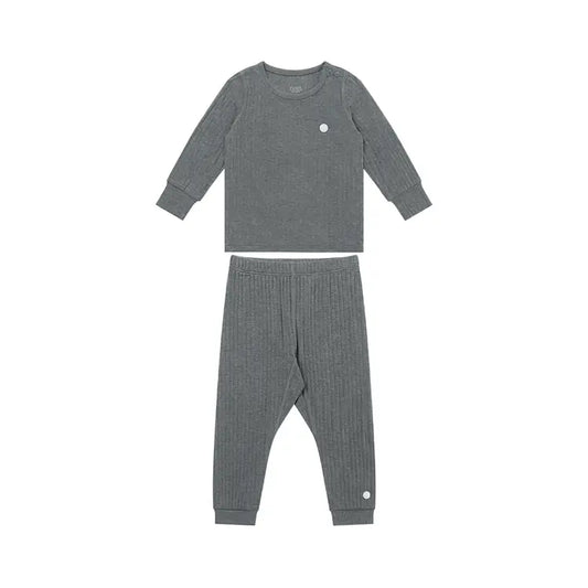 2025 Bamboo Basics Ribbed Long Sleeve PJ Set