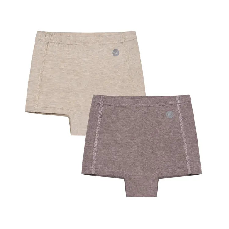 2025 Bamboo Cotton Basics Girls Boy Briefs Underwear (2 Pack) - Hello Kids Baby Store