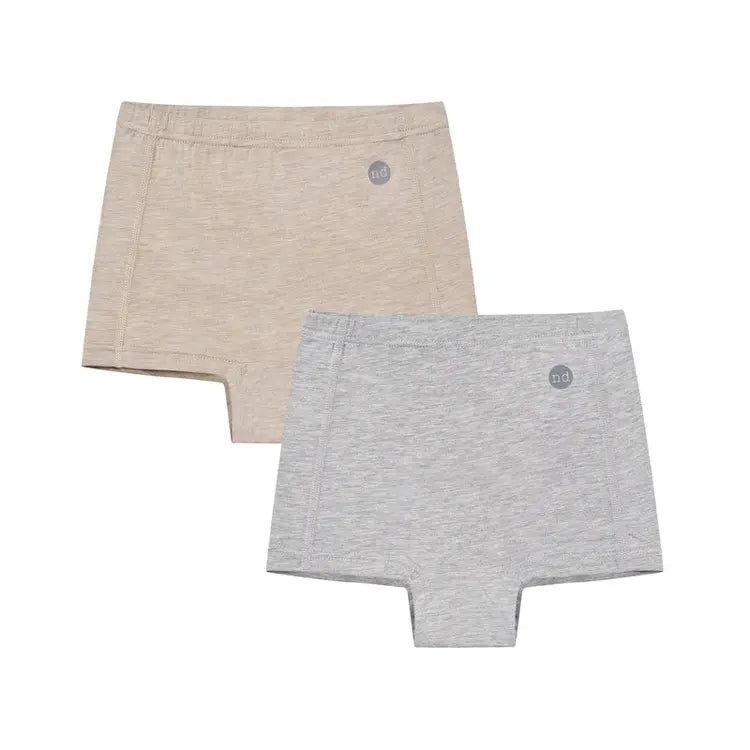 2025 Bamboo Cotton Basics Girls Boy Briefs Underwear (2 Pack) - Hello Kids Baby Store