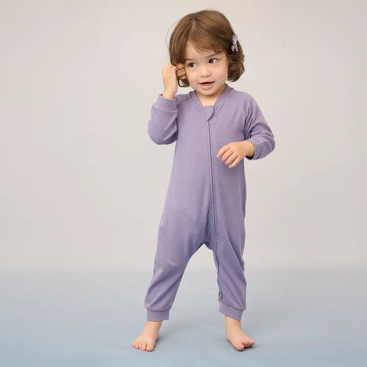 2025 Avocado Bamboo Long Sleeve Footless Sleeper