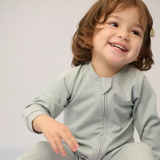 2025 Avocado Bamboo Long Sleeve Footless Sleeper