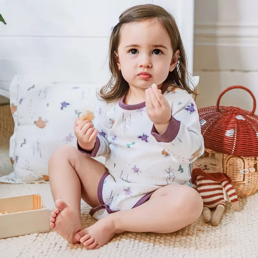 2025 Organic Cotton Long Sleeve Onesie