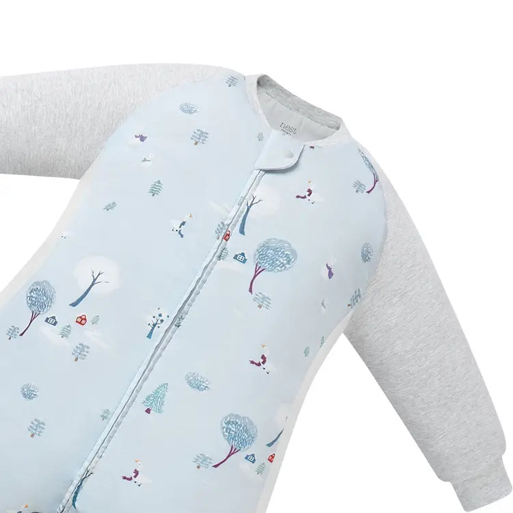 2025 Bamboo Long Sleeve Footed Sleep Bag | 2.5 TOG - Hello Kids Baby Store