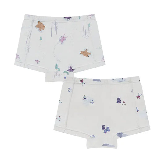 2025 Bamboo Girls  Short Underwear (2 Pack)