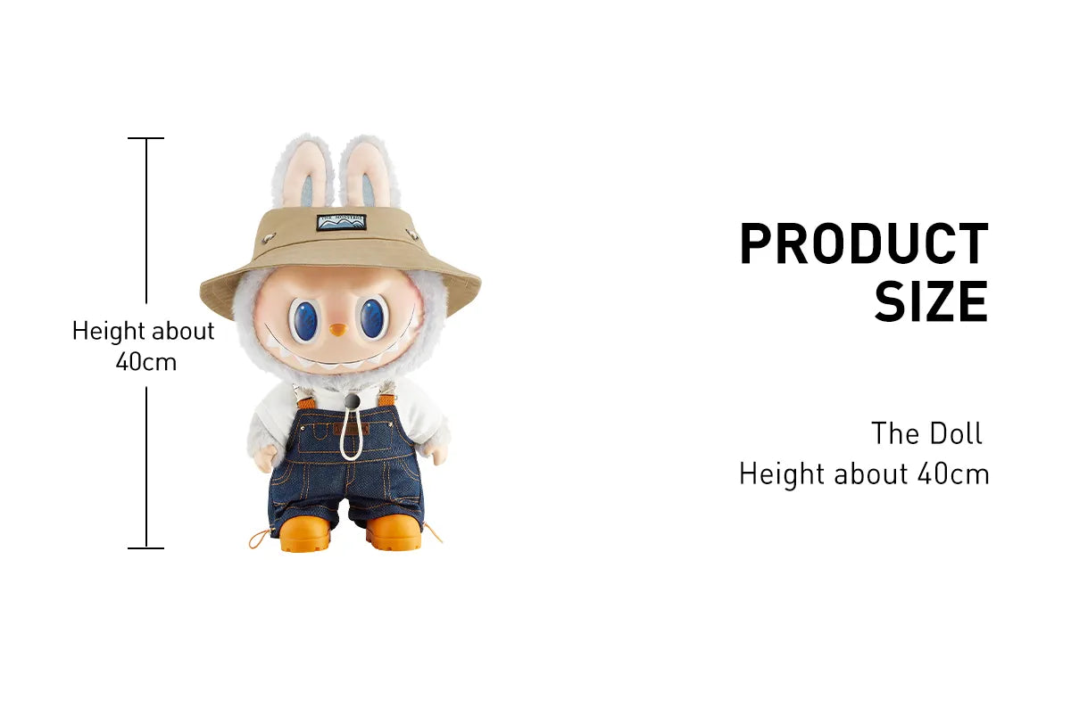 NEW THE MONSTERS FALL IN WILD SERIES-Vinyl Plush Doll