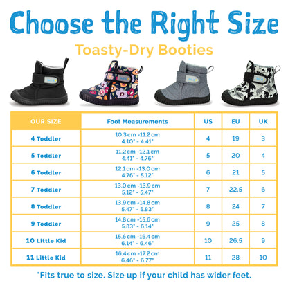 Kids Insulated Ankle Boots | Apricot Flower