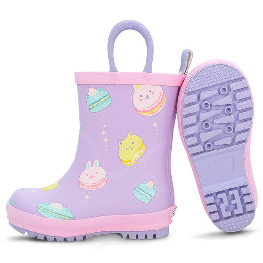 Kids Rubber Rain Boots | Macarons