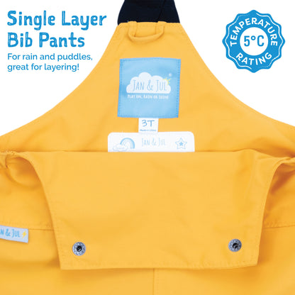 Kids Single Layer Rain Overalls | Lavender