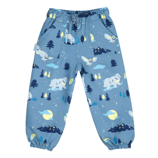 Kids Single Layer Rain Pants | Wolf and Bear