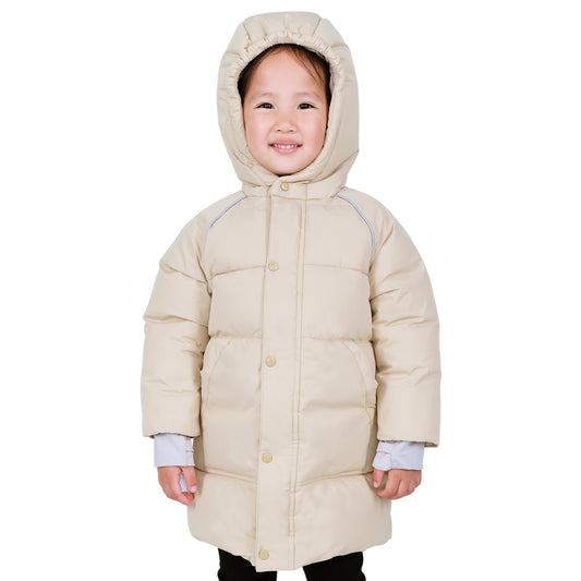 Kids Waterproof Winter Coat | Oat