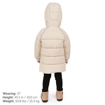 Kids Waterproof Winter Coat | Oat
