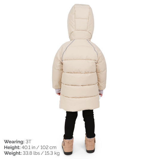 Kids Waterproof Winter Coat | Oat
