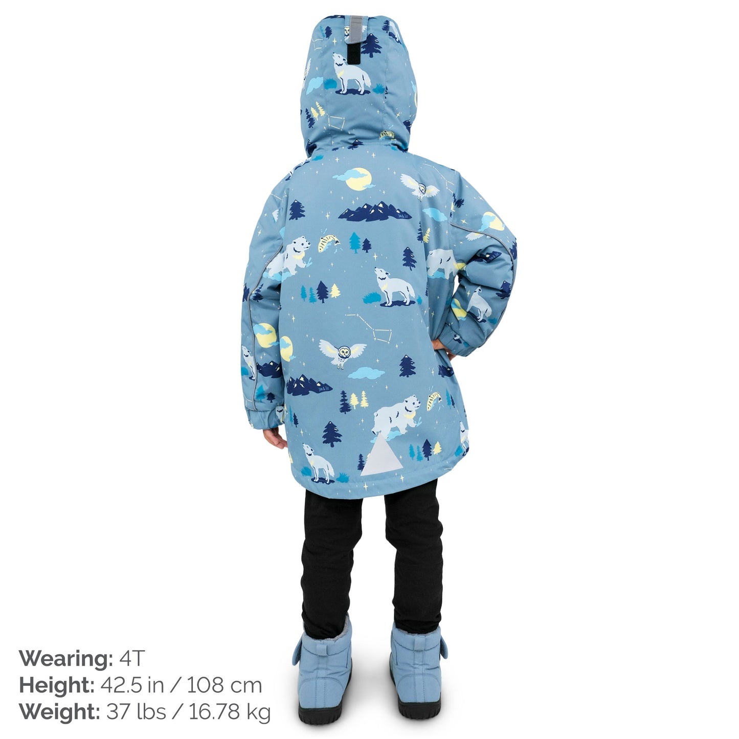 Kids Ski Jacket | Wolf and Bear