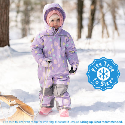 Kids Waterproof Snowsuit | Macarons