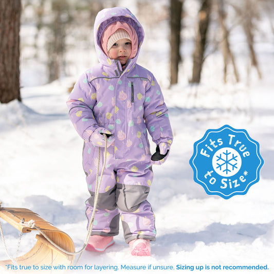 Kids Waterproof Snowsuit | Macarons
