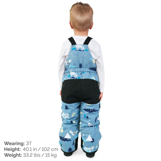 Kids Snow Overalls | Wolf and Bear