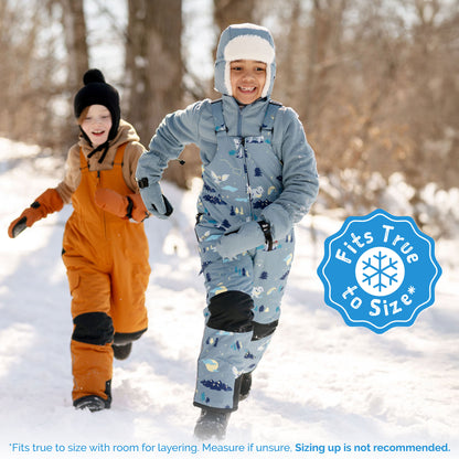 Kids Snow Overalls | Wolf and Bear