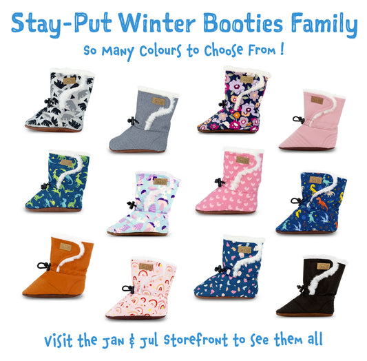 Baby Stay-Put Winter Booties |