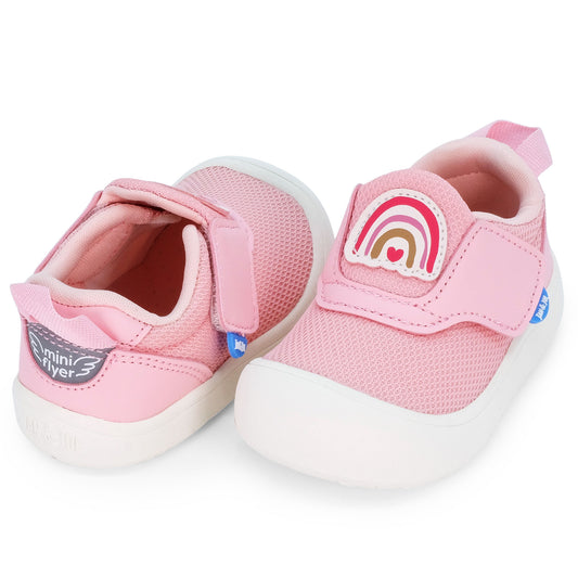Mini-Flyer Toddler Sneakers | Pink Rainbow