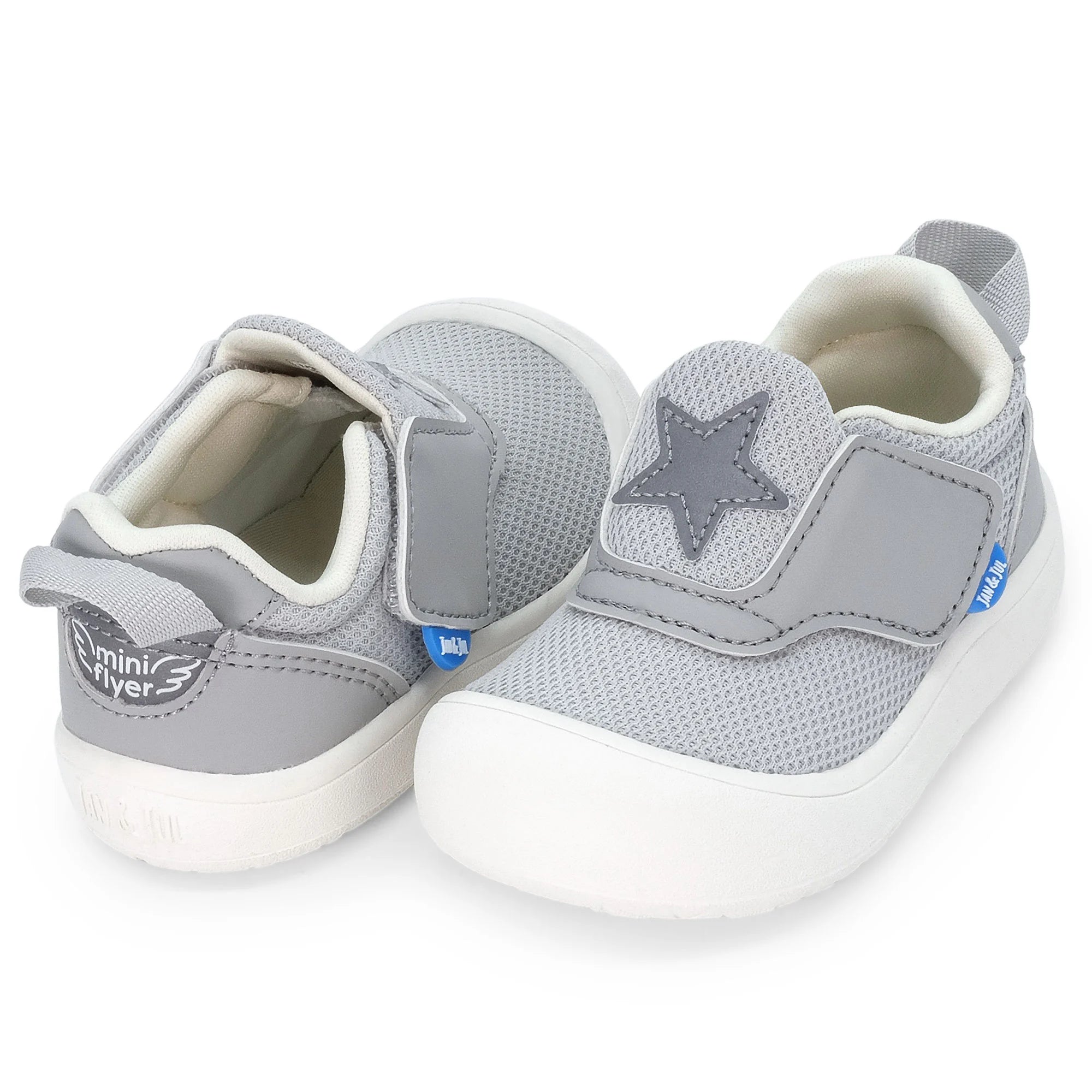 Mini-Flyer Toddler Sneakers | Silver Star - Hello Kids Baby Store
