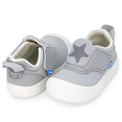 Mini-Flyer Toddler Sneakers | Silver Star - Hello Kids Baby Store