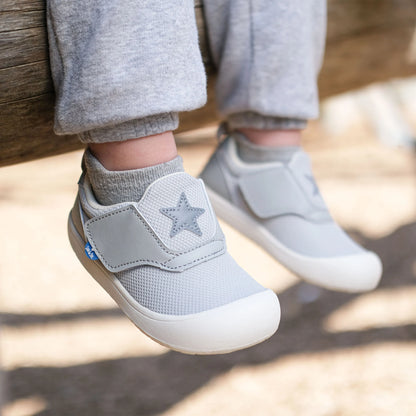 Mini-Flyer Toddler Sneakers | Silver Star - Hello Kids Baby Store