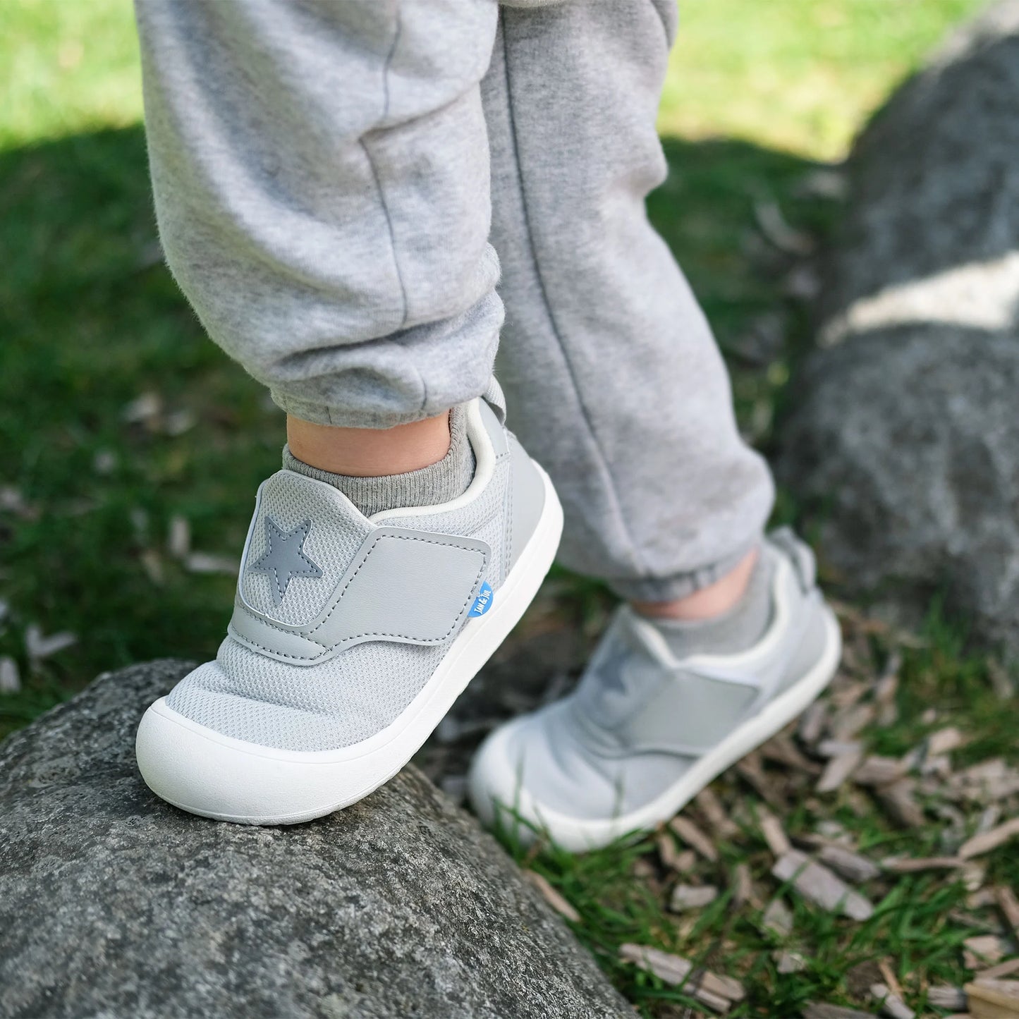 Mini-Flyer Toddler Sneakers | Silver Star - Hello Kids Baby Store