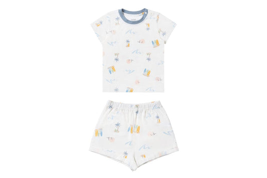 NDSS Short Sleeve Two-Piece PJ Set (Bamboo Jersey)