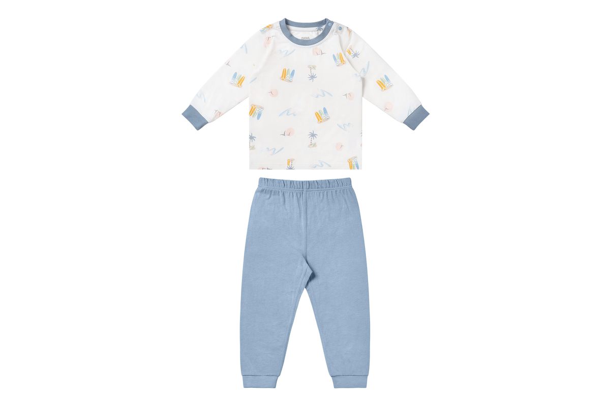 NDSS Two-Piece Long Sleeve PJ Set (Bamboo Jersey)