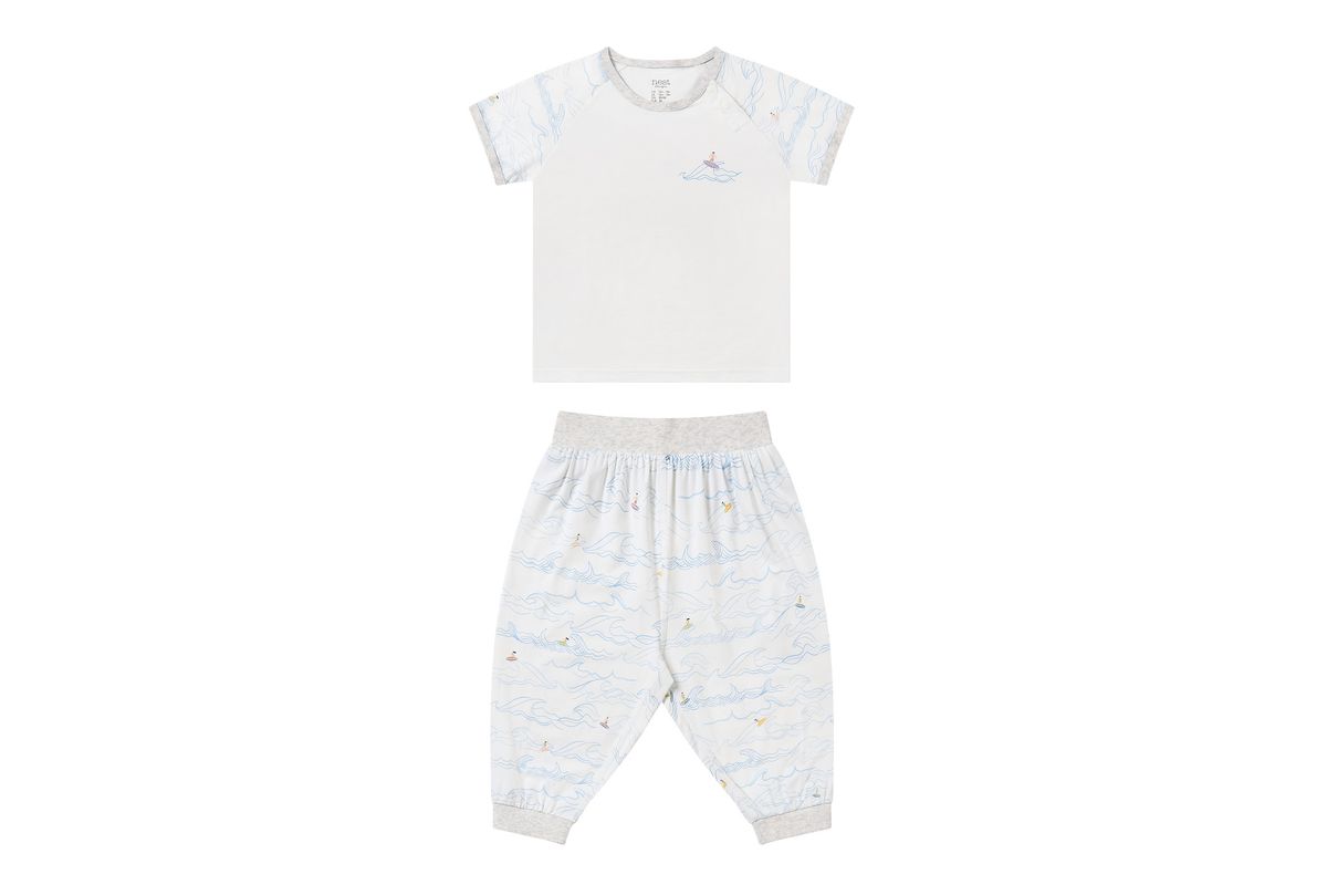 NDSS Short Sleeve Play Set (Avocado Bamboo) - Ice Cream Summer