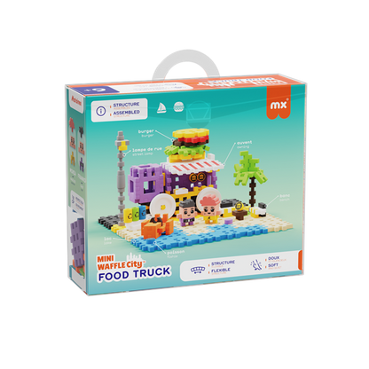 Mini Waffle - Food Truck 148 pcs (FR-EN)