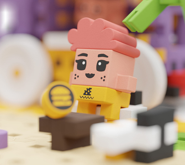 Mini Waffle - Food Truck 148 pcs (FR-EN)