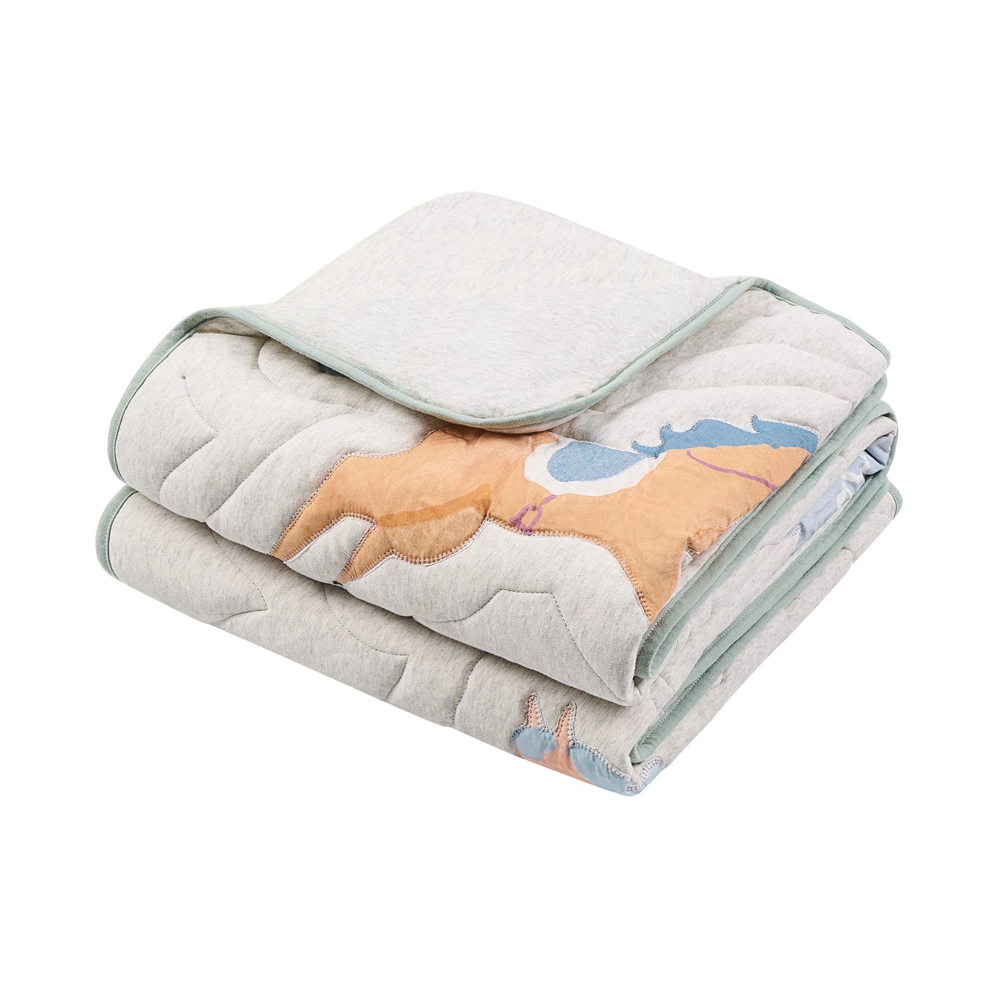 Cotton Nook Embroidered Quilted Cozy Blanket | 2.0 TOG Small