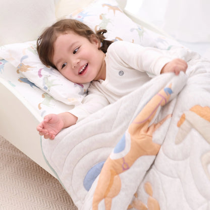Cotton Nook Embroidered Quilted Cozy Blanket | 2.0 TOG Small