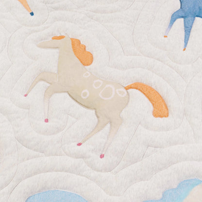 Cotton Nook Embroidered Quilted Cozy Blanket | 2.0 TOG Small