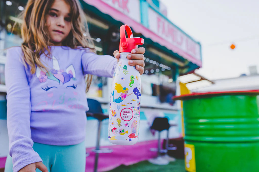 Cool Bottles - Kids 350ml - Playland Series - Sweet Mermaids