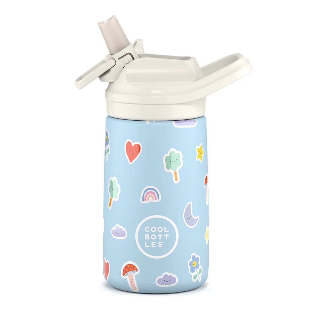 Cool Bottles - Kids 350ml -Dreamworld Series - Rainbow Clouds