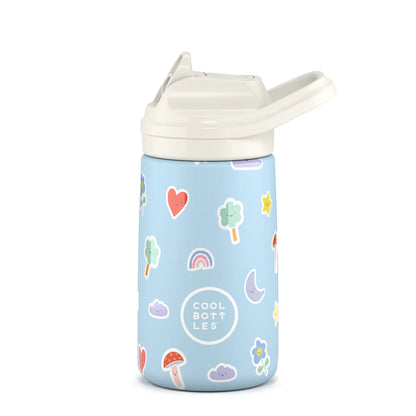 Cool Bottles - Kids 350ml -Dreamworld Series - Rainbow Clouds