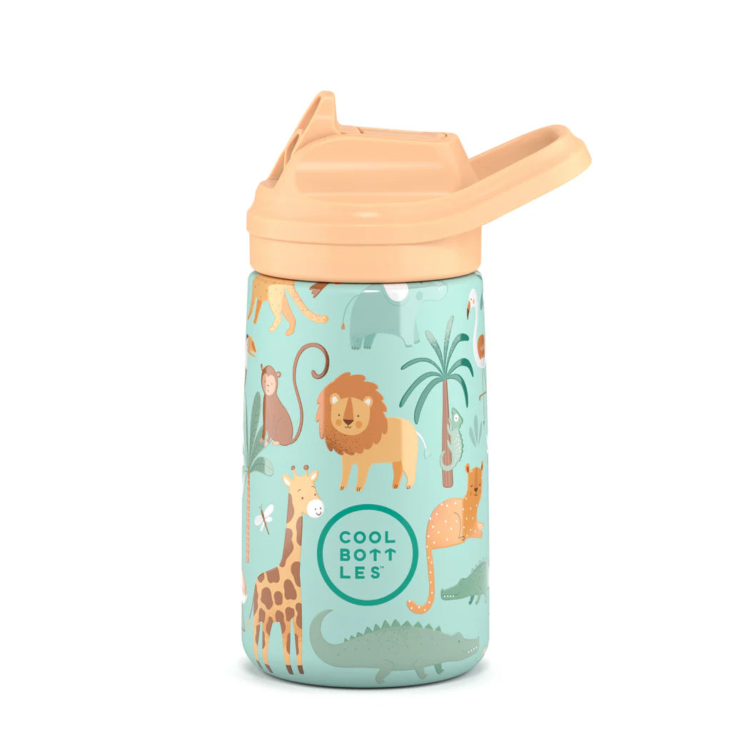 Cool Bottles - Kids 350ml -Habitat Series - Wild Crew