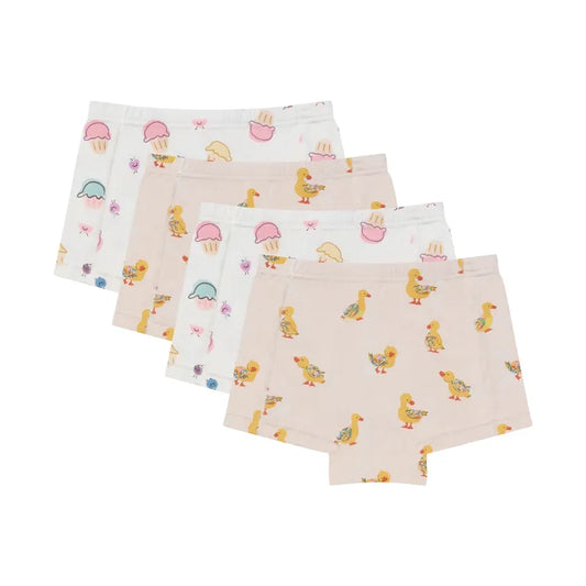 Bamboo Jersey Girls  Underwear (4-Pack)