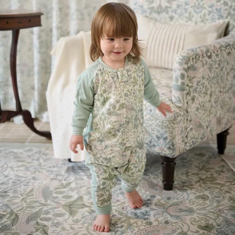 Bamboo Long Sleeve Footed Sleep Bag | 1.0 TOG
