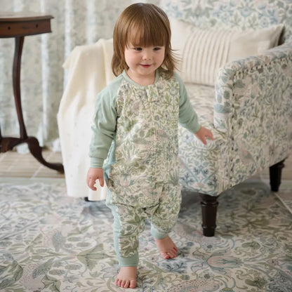 Bamboo Long Sleeve Footed Sleep Bag | 1.0 TOG