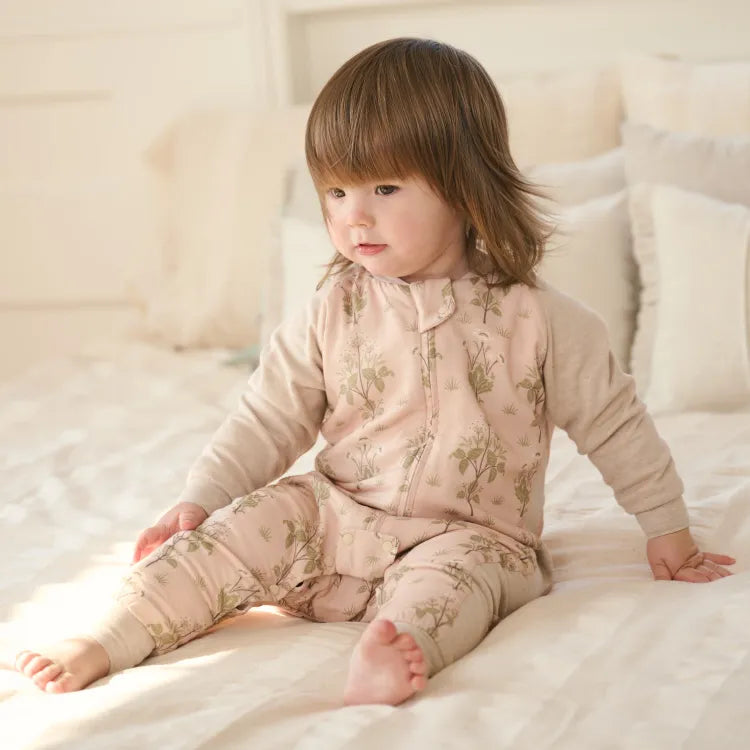 Bamboo Long Sleeve Footed Sleep Bag | 1.0 TOG