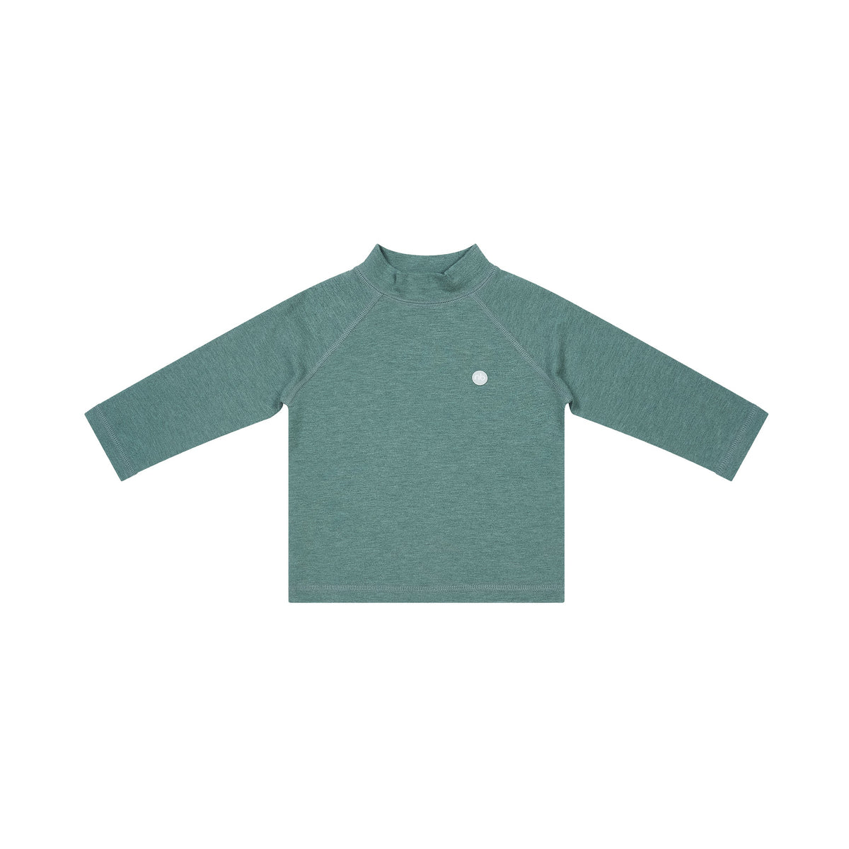 Tanboocel Basics Mock Neck Long Sleeve Shirt – Misty Moss
